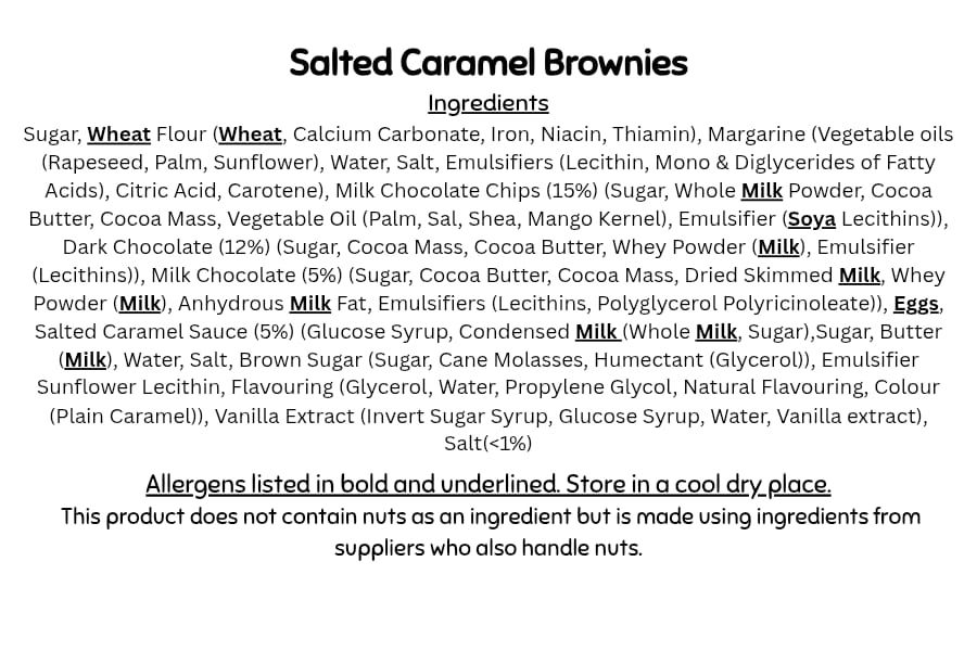 Salted Caramel Brownies