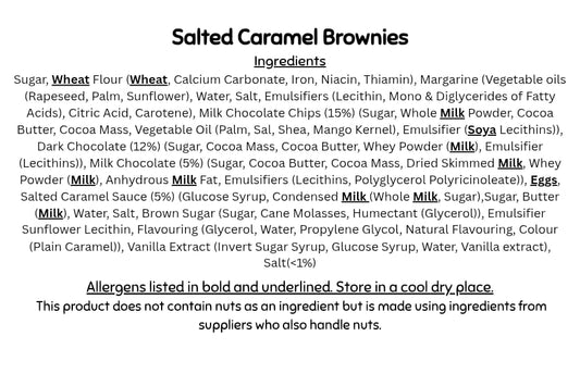 Salted Caramel Brownies