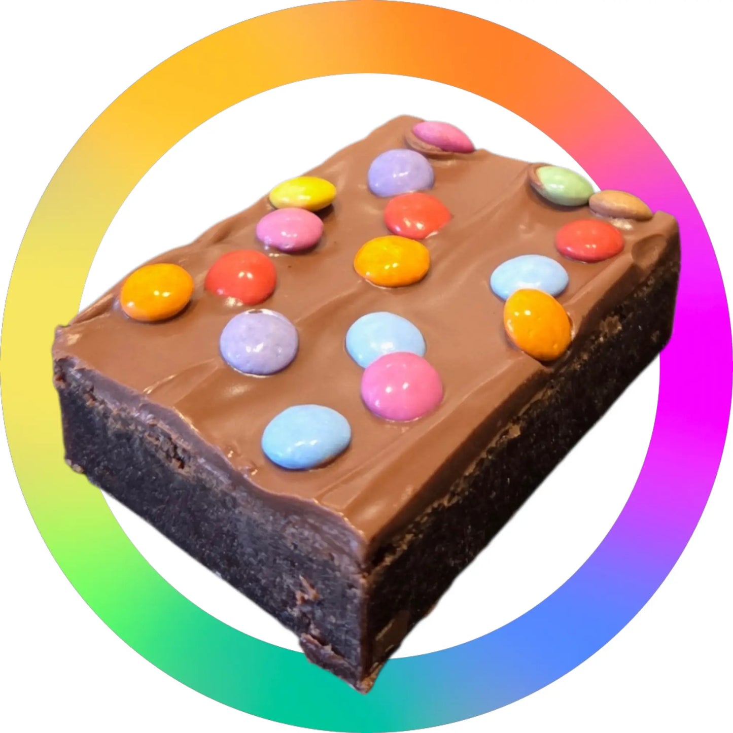 Rainbow Brownies