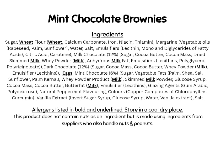Mint Brownies